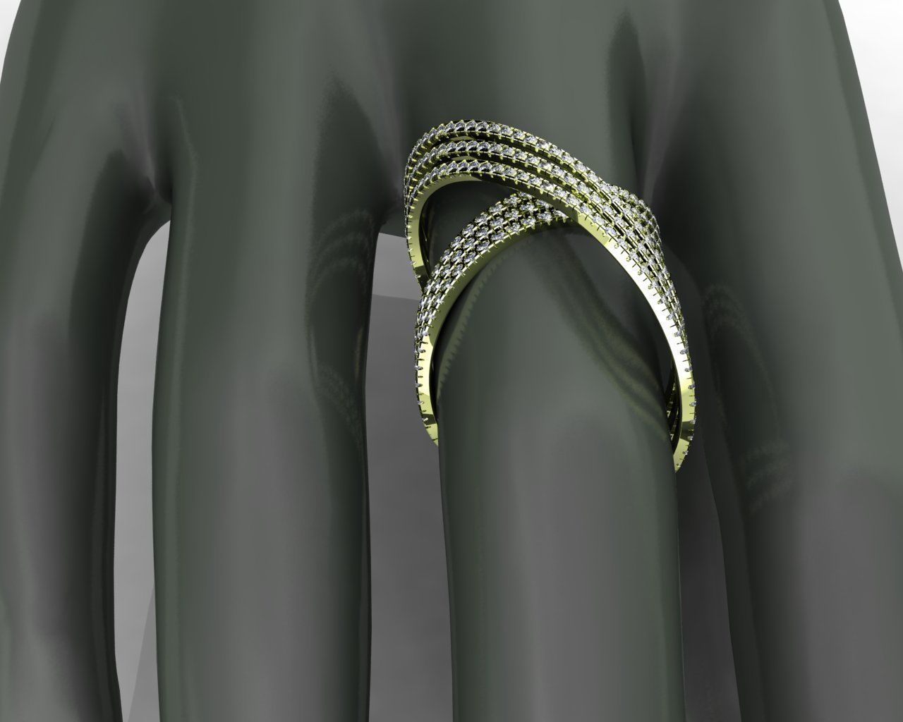 J RINGS N1009 3D print model_3