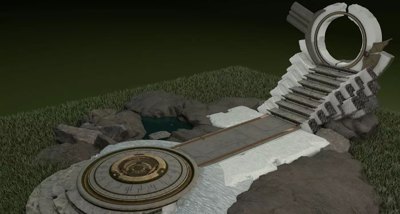 Elven-Altar - Elfen-Altar 3D model_0