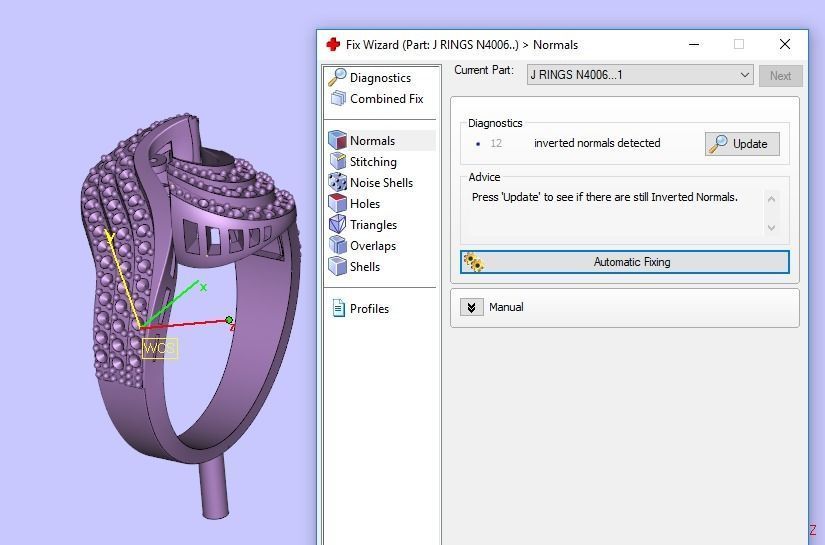 J RINGS N4006 3D print model_8