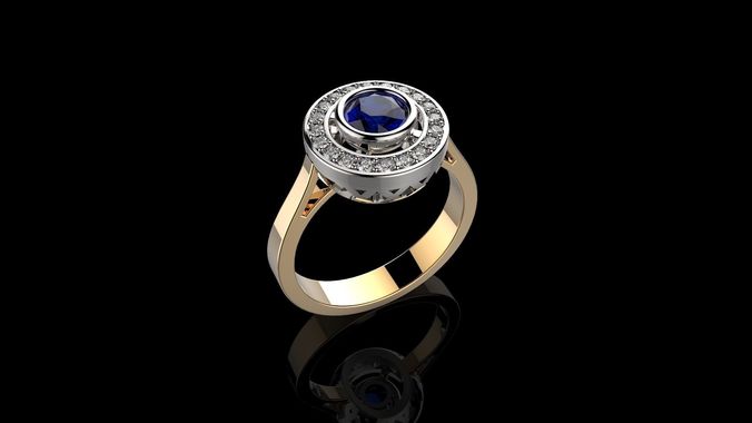 J RINGS N1027 3D print model