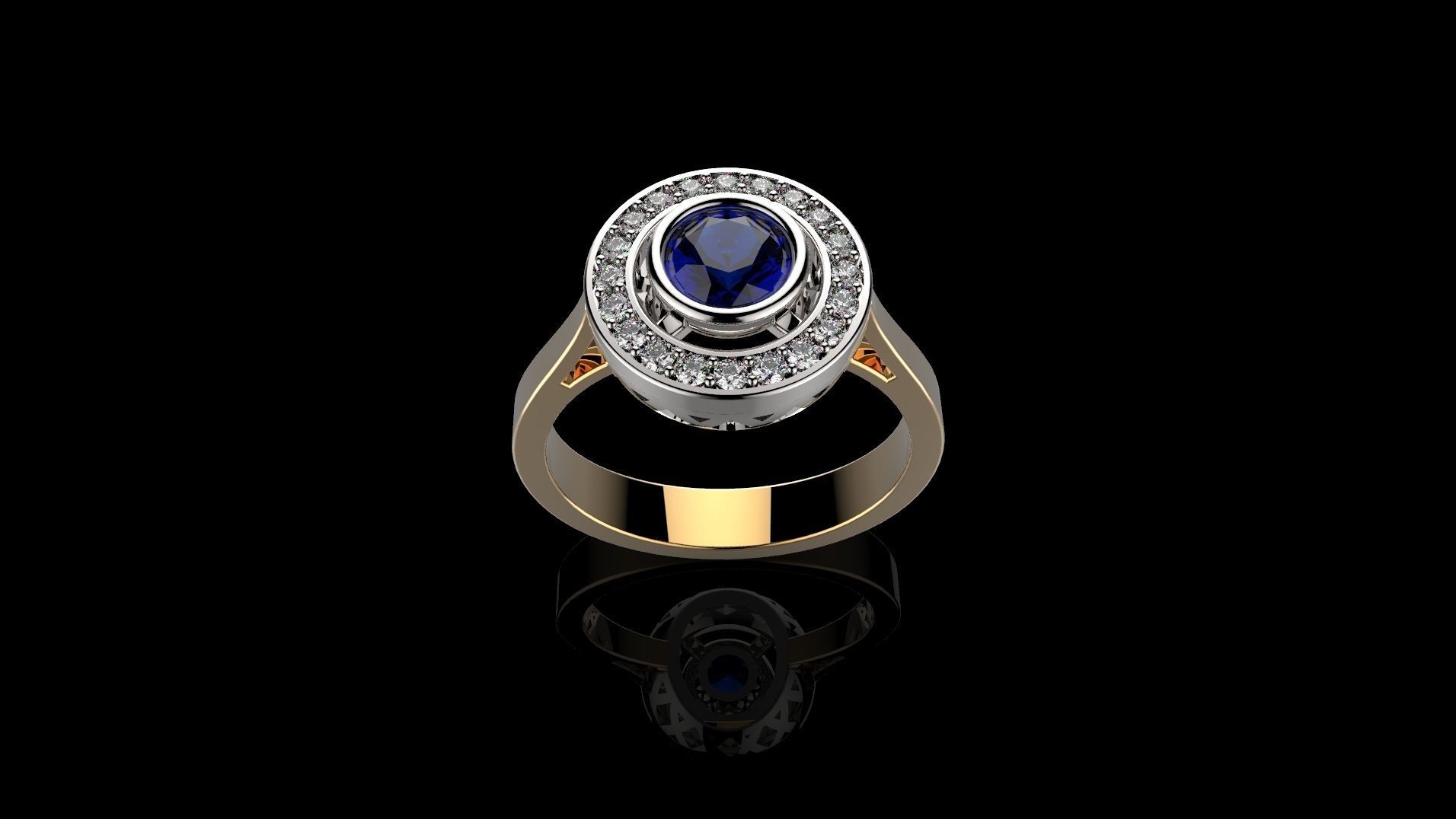 J RINGS N1027 3D print model_1