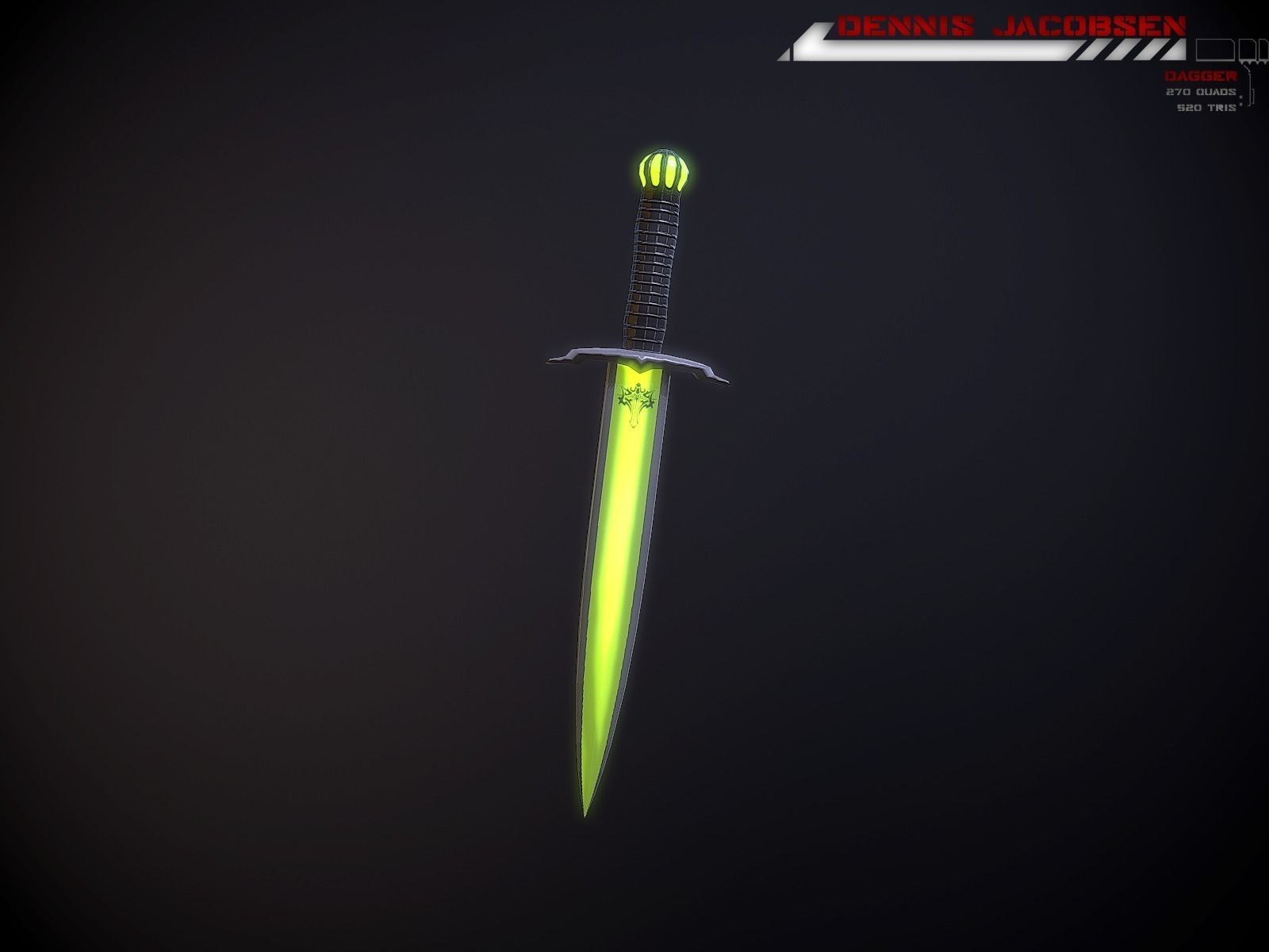 Assassin Lowpoly rigged Low-poly 3D model_6