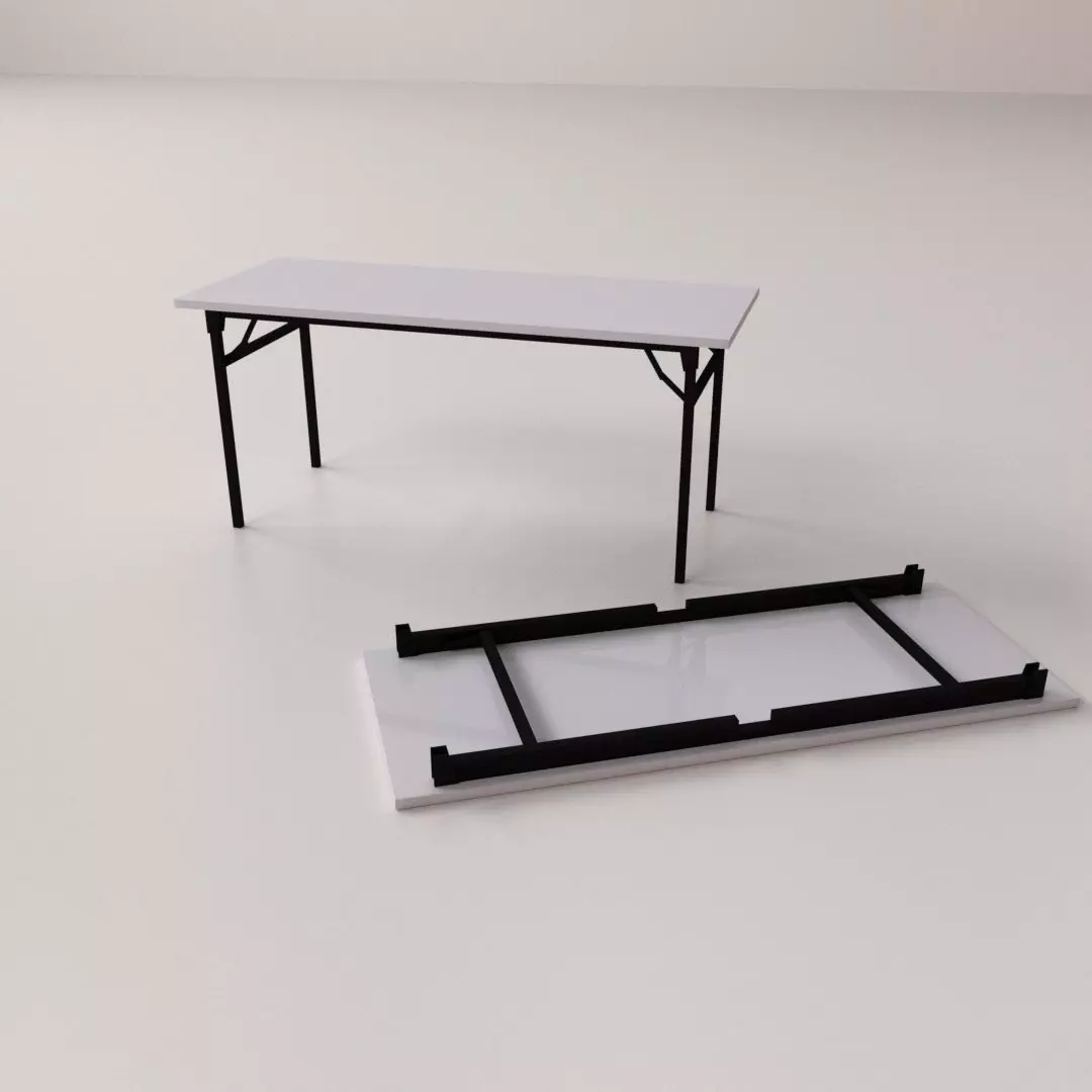 Banquet Table 3D model_0