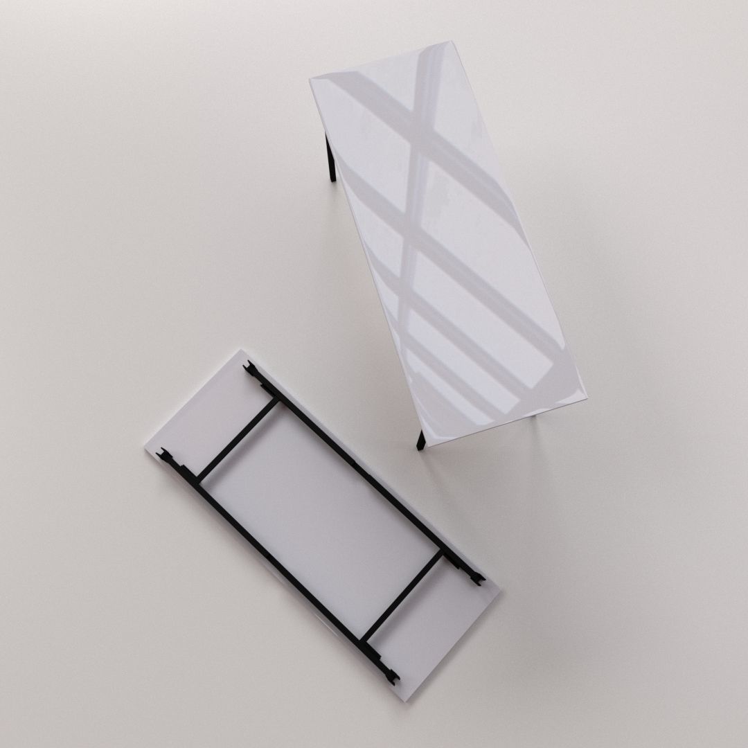 Banquet Table 3D model_1