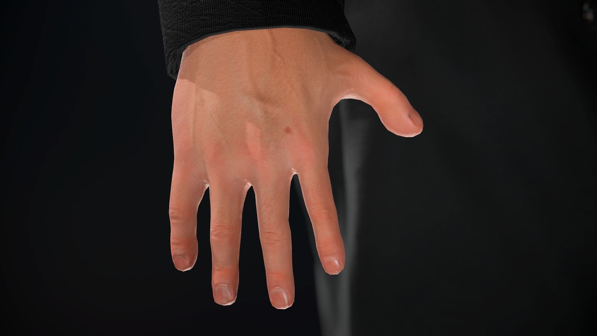 Cowboy Character Low-poly 3D model_47