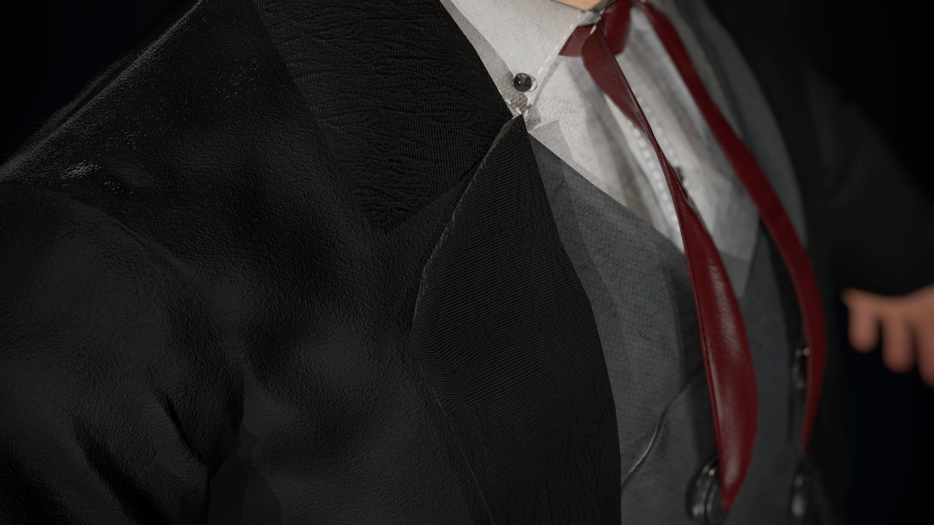 Cowboy Character Low-poly 3D model_27