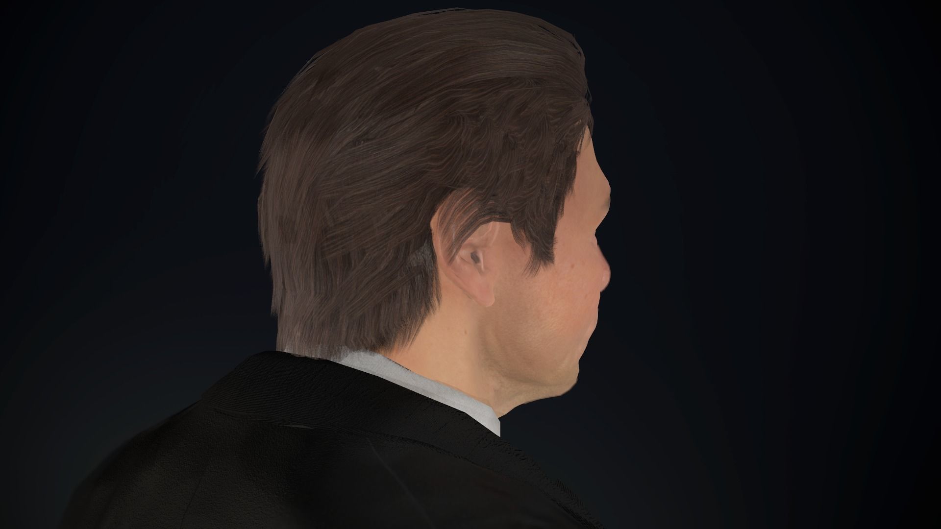 Cowboy Character Low-poly 3D model_57