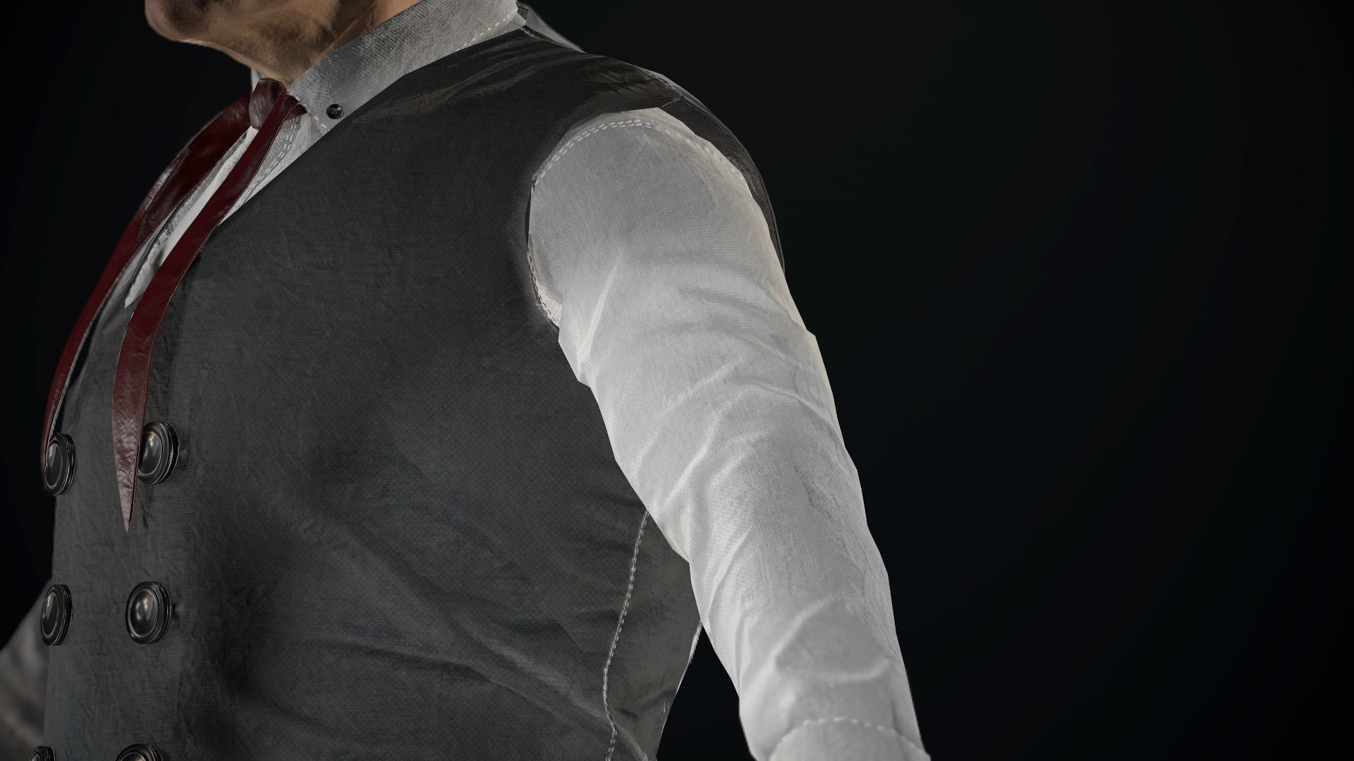 Cowboy Character Low-poly 3D model_59