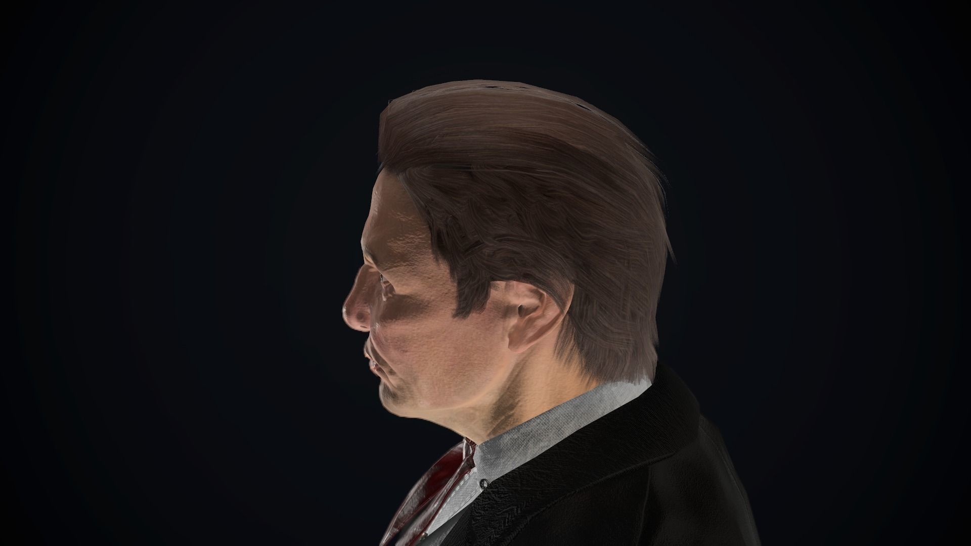 Cowboy Character Low-poly 3D model_53