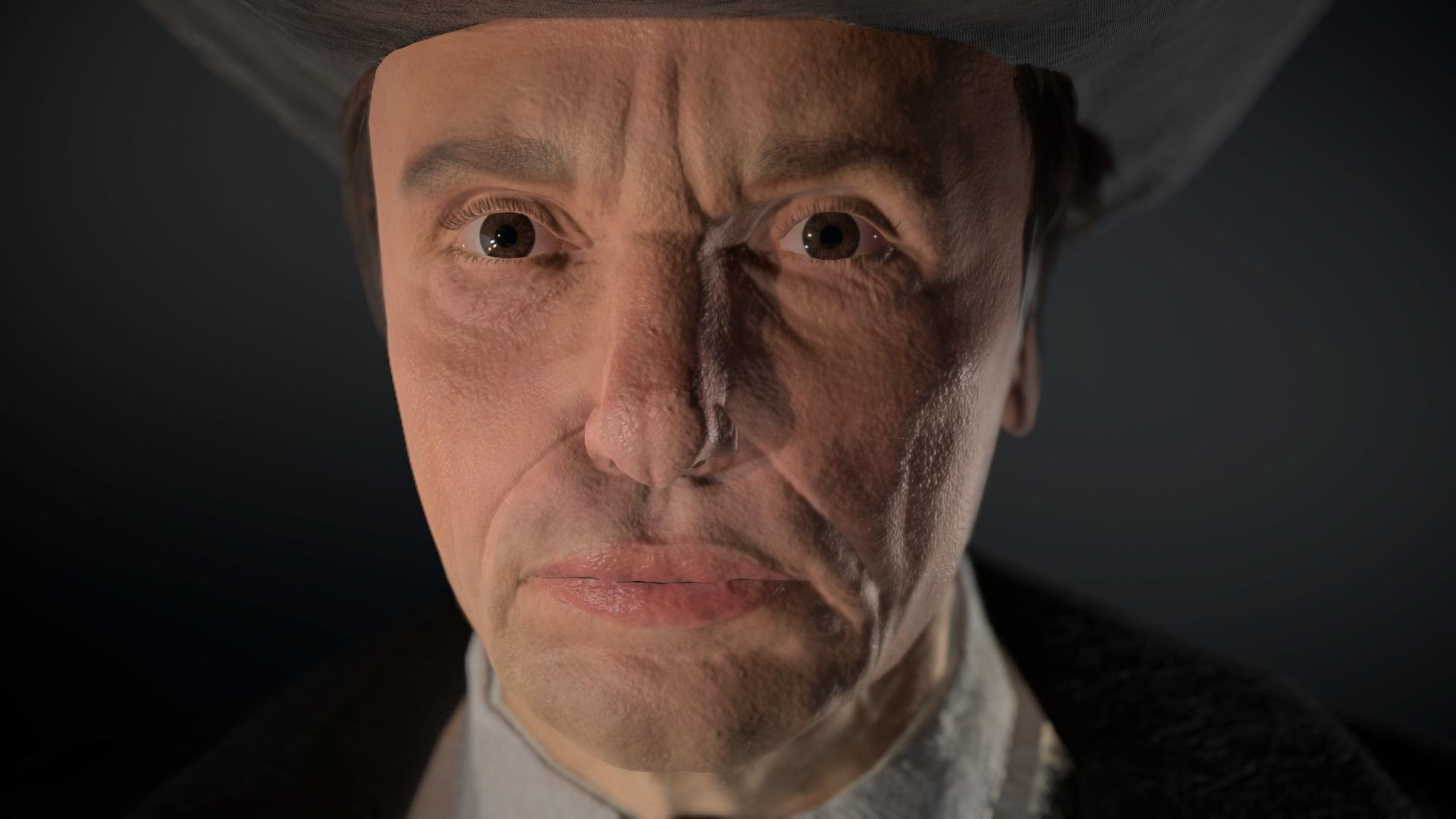 Cowboy Character Low-poly 3D model_20