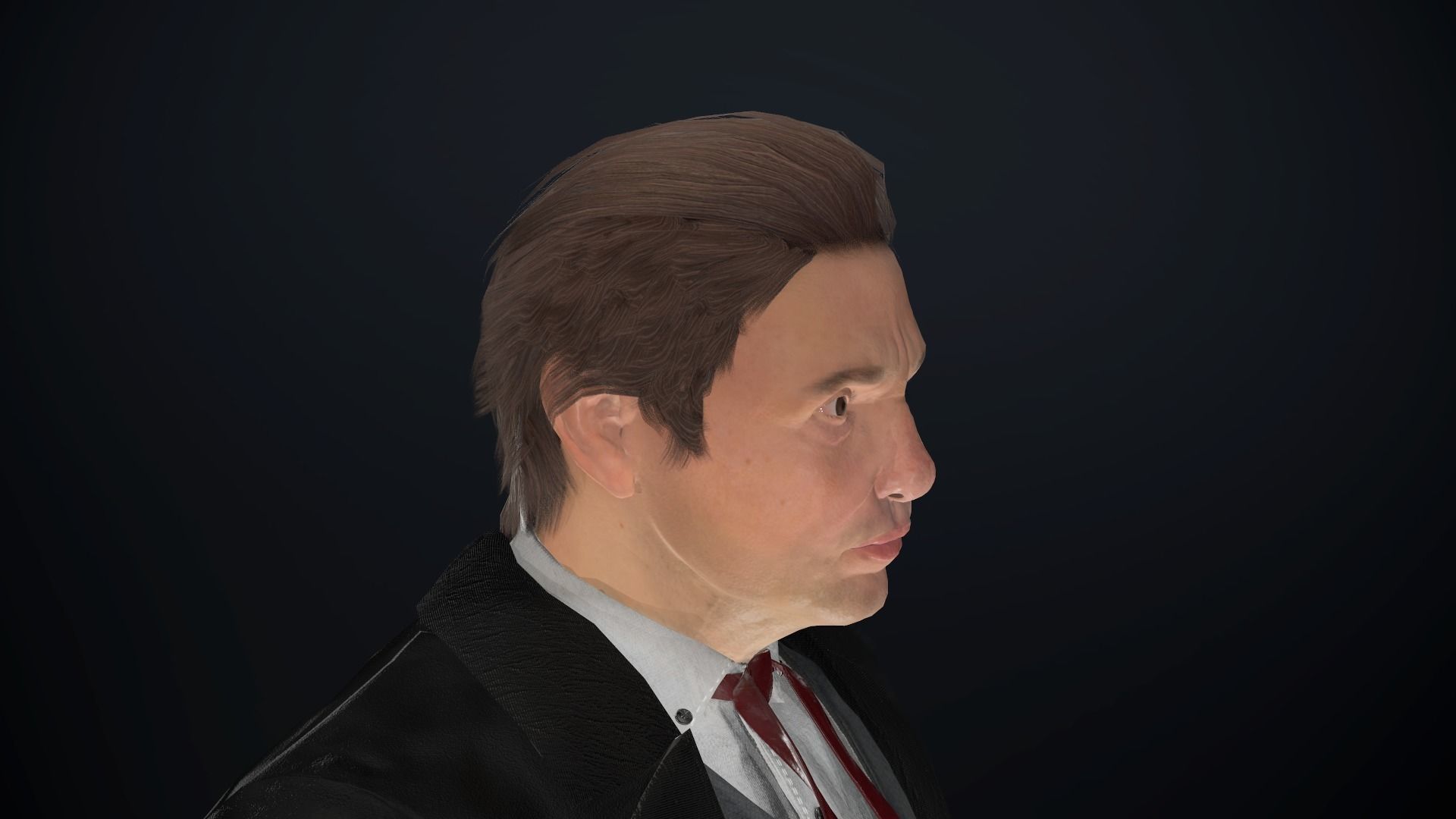 Cowboy Character Low-poly 3D model_52