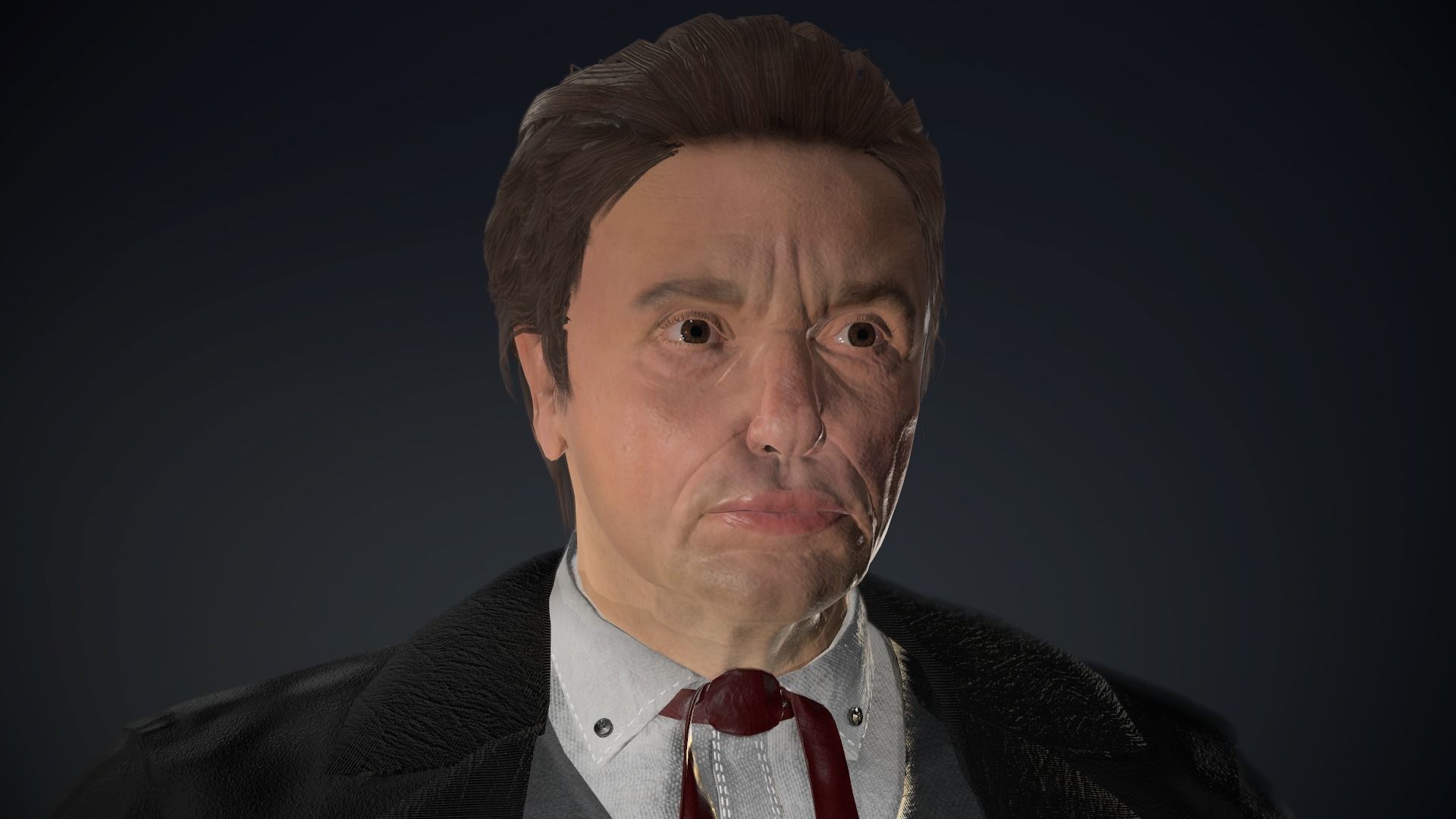 Cowboy Character Low-poly 3D model_55