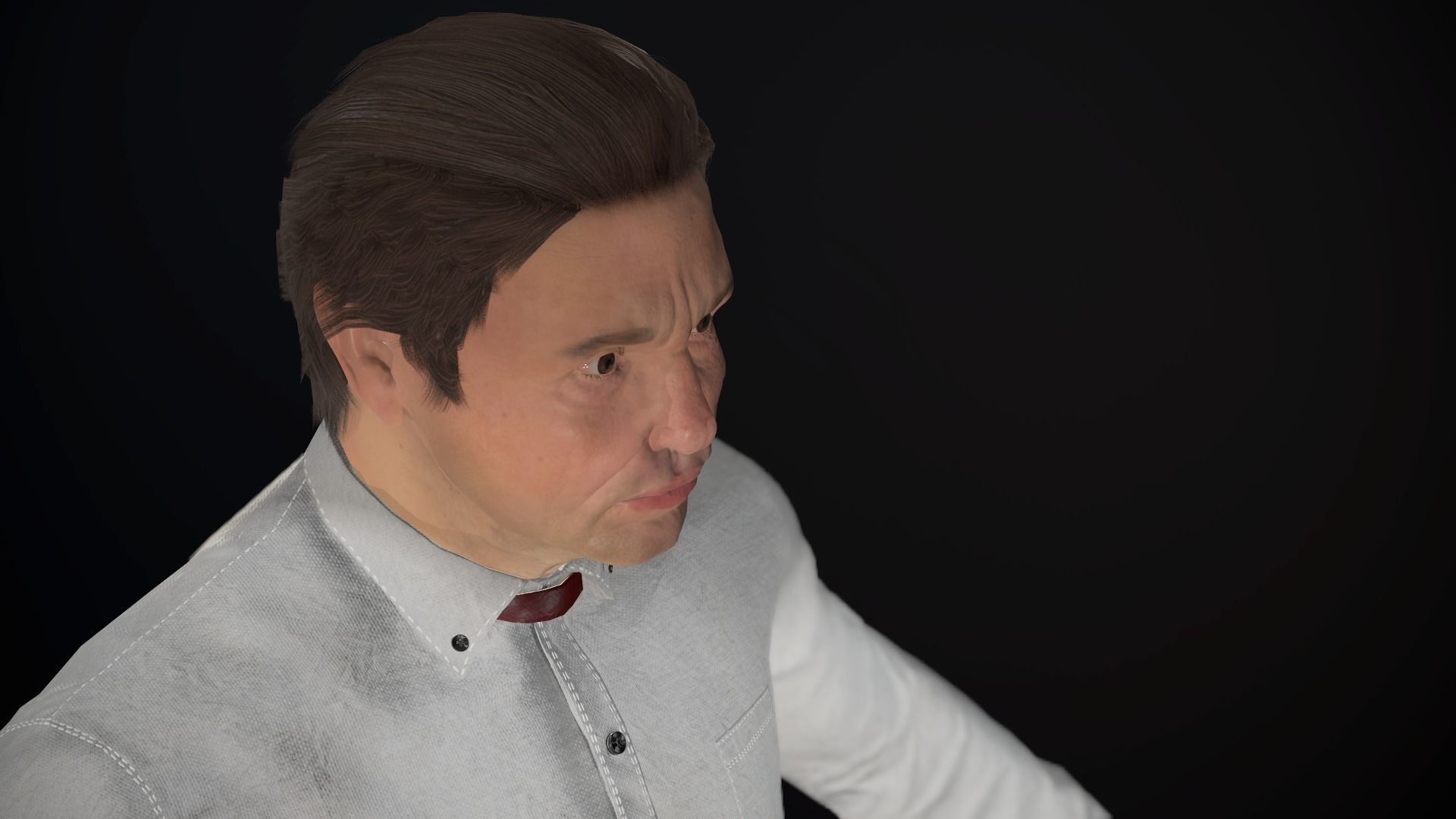 Cowboy Character Low-poly 3D model_68