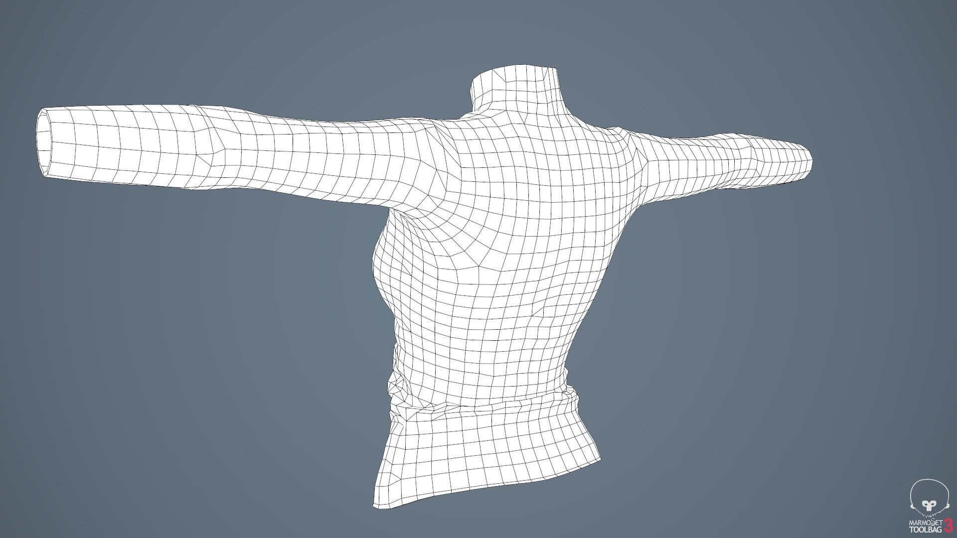 Female Leather Jacket-Free Model Free low-poly 3D model_41