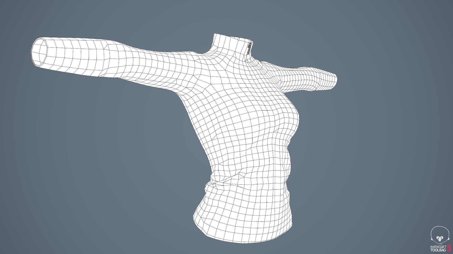 Female Leather Jacket-Free Model Free low-poly 3D model_38