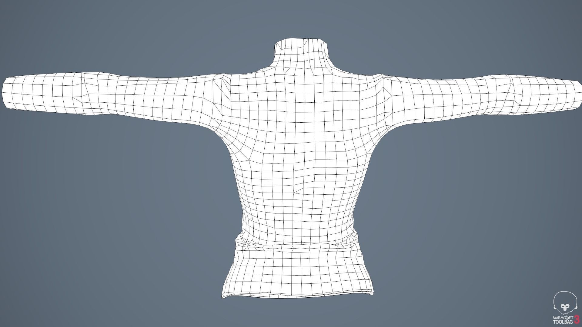 Female Leather Jacket-Free Model Free low-poly 3D model_42