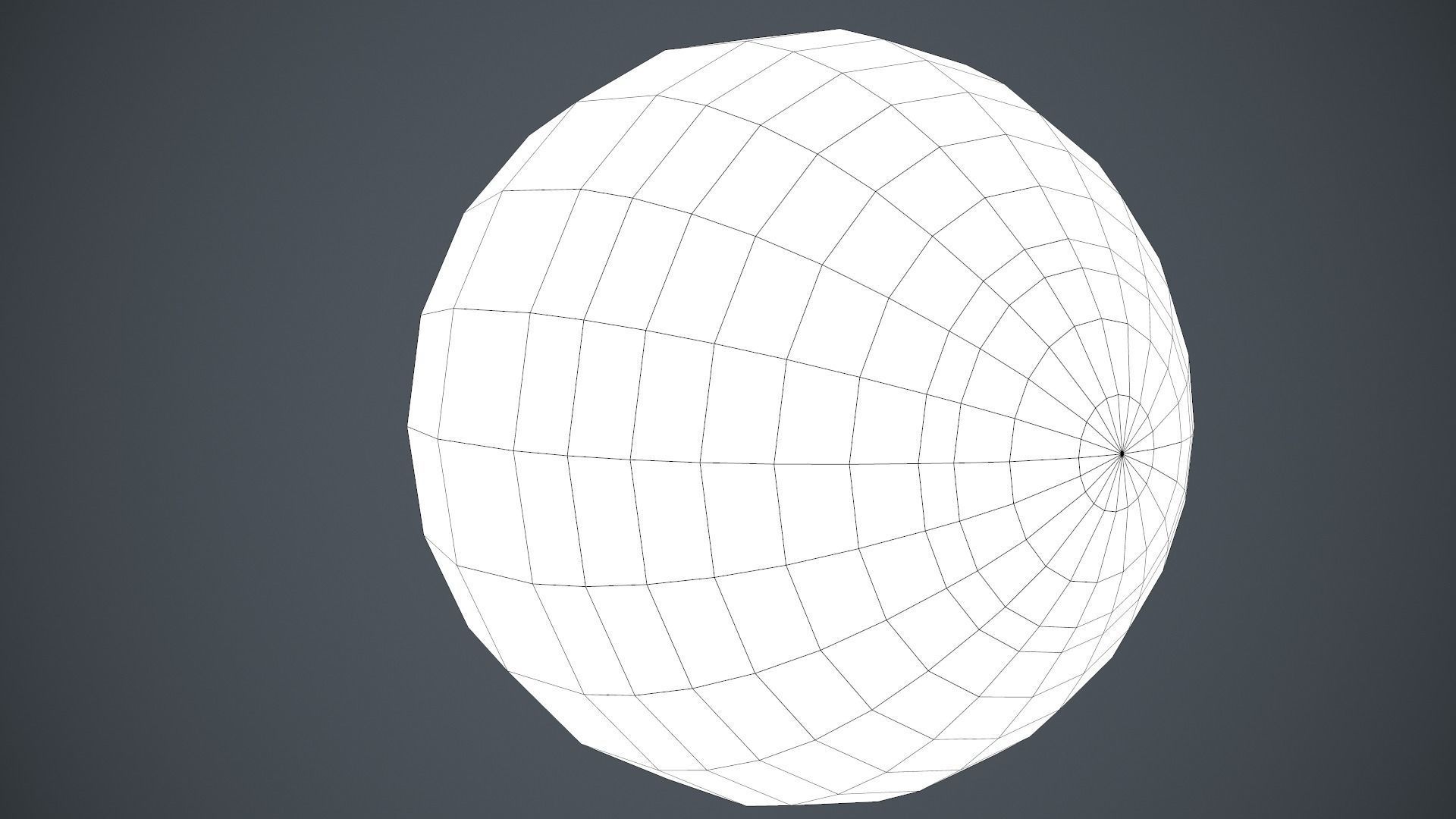 Realistic Human Eye Low-poly 3D model_40