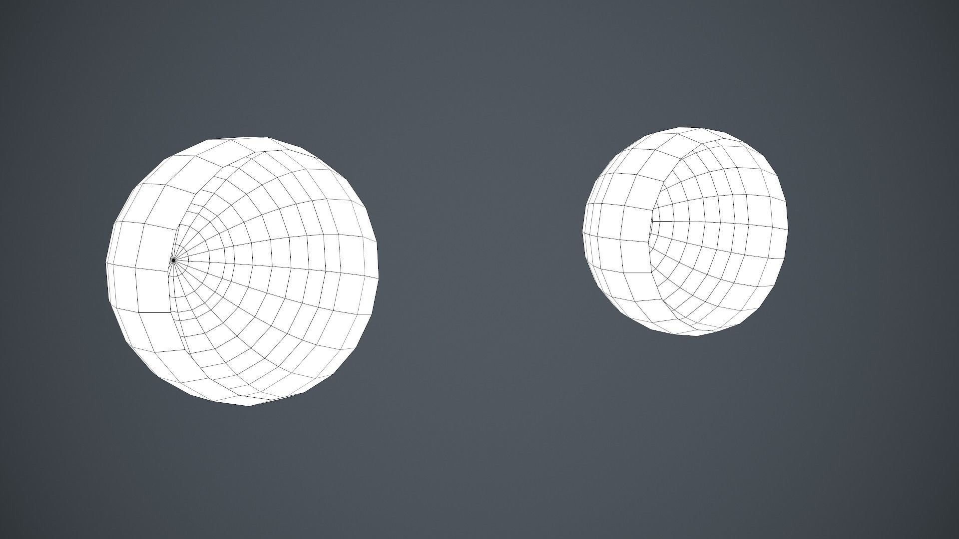 Realistic Human Eye Low-poly 3D model_32