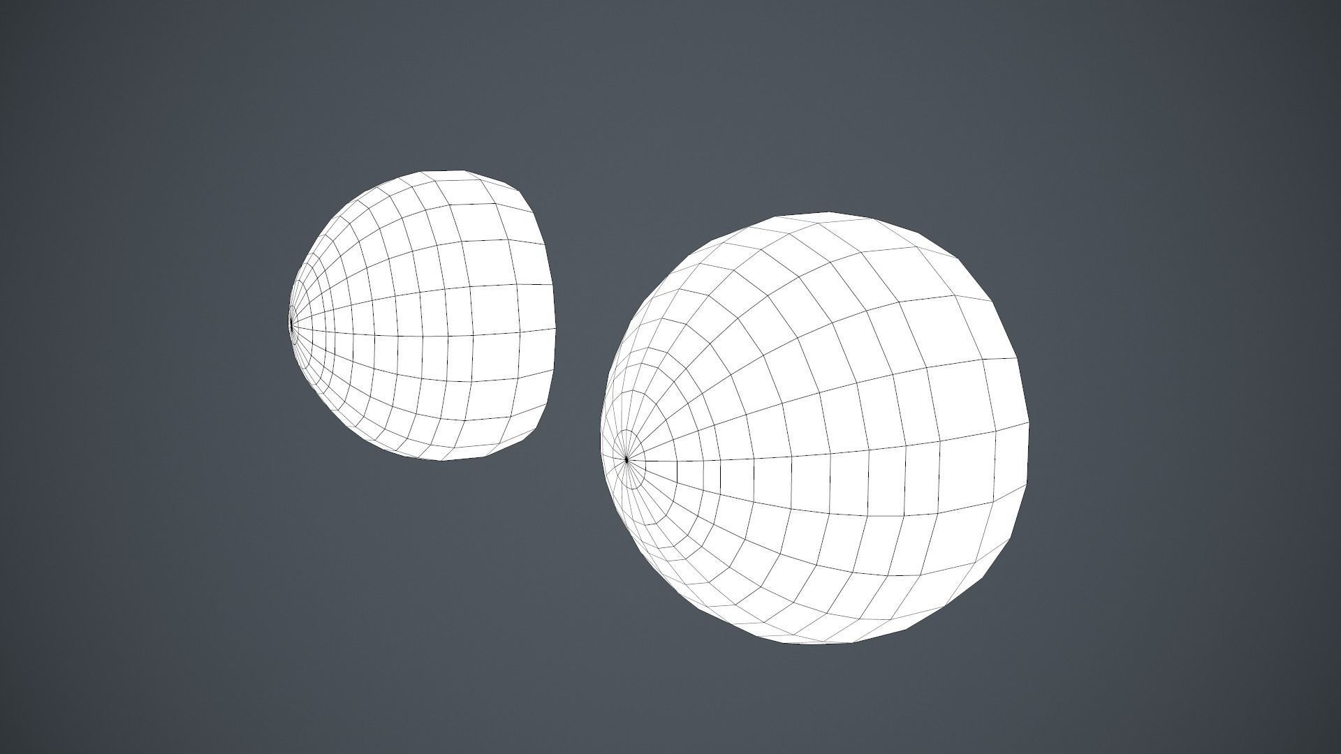 Realistic Human Eye Low-poly 3D model_29