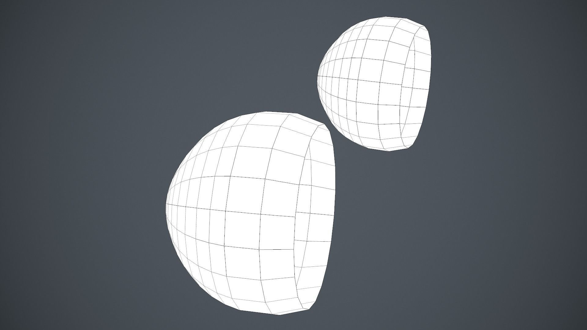 Realistic Human Eye Low-poly 3D model_38