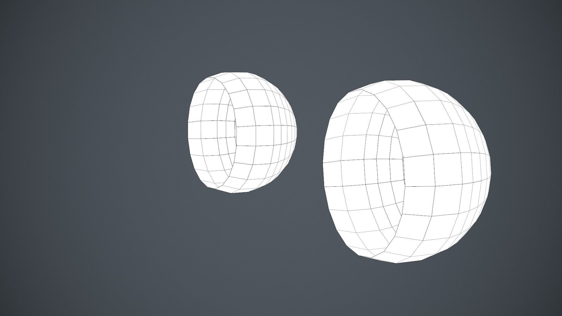 Realistic Human Eye Low-poly 3D model_31
