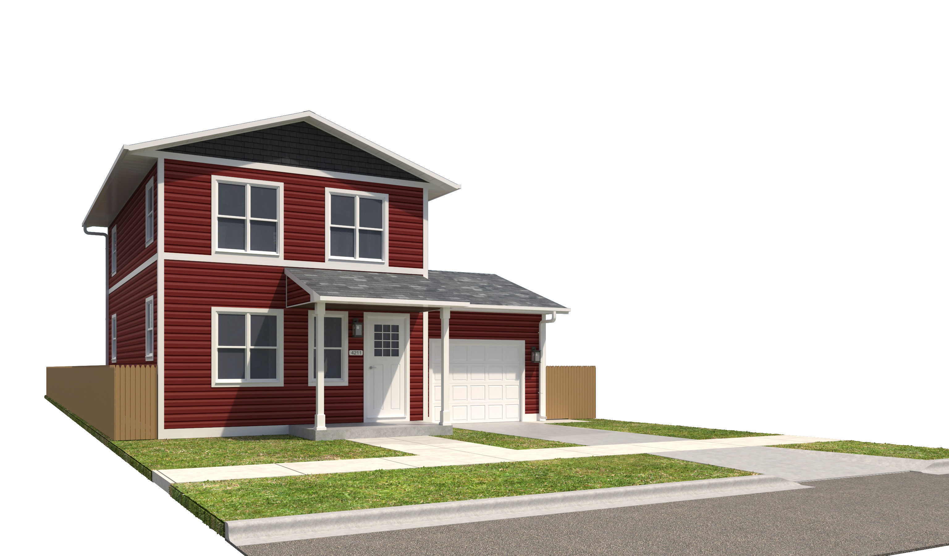 House-030 3D model_3