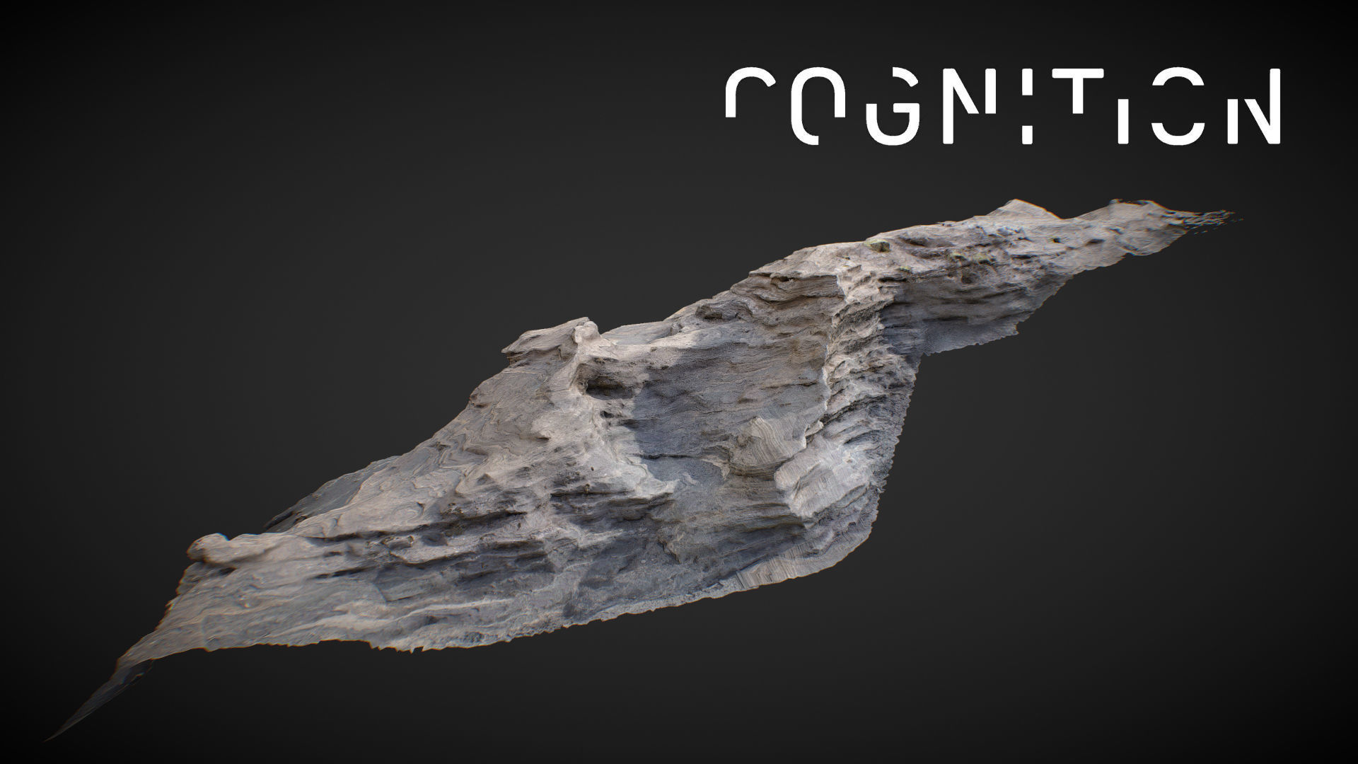 Iceland Tidal Rocks 02 Low-poly 3D model_4