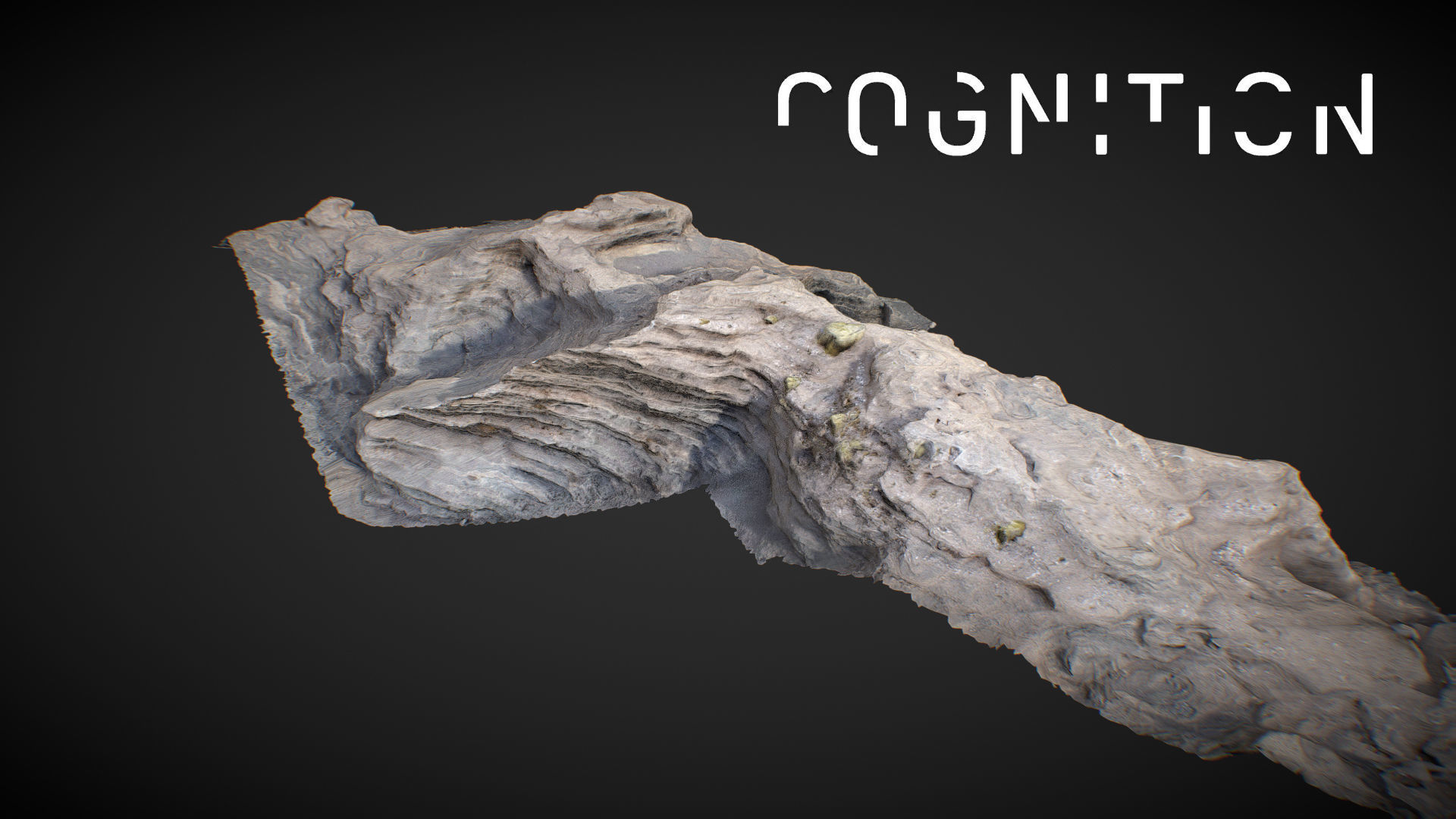 Iceland Tidal Rocks 02 Low-poly 3D model_3