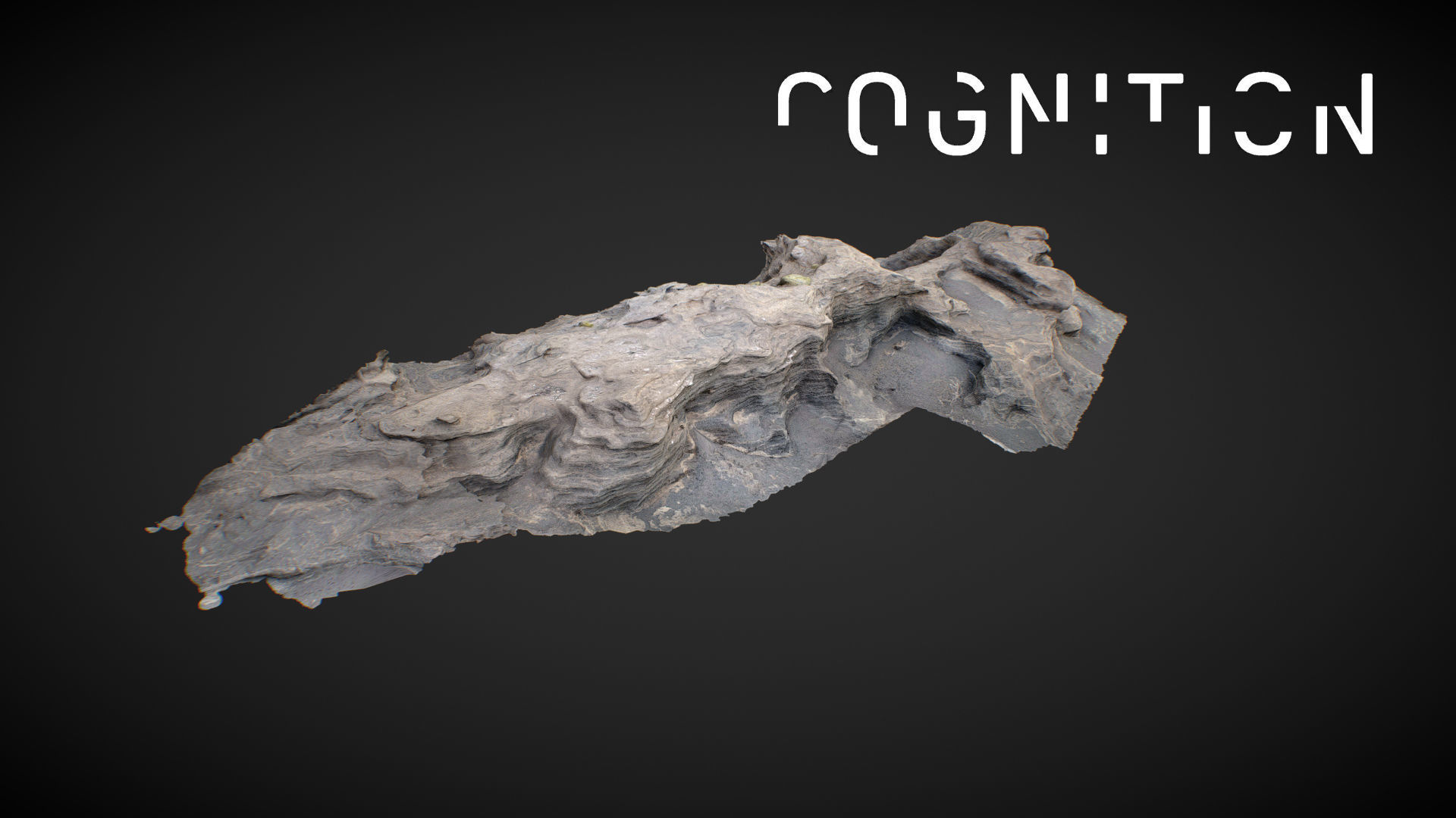 Iceland Tidal Rocks 02 Low-poly 3D model_2