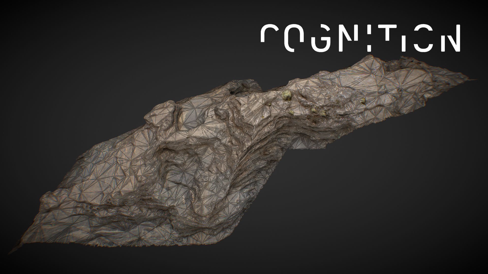 Iceland Tidal Rocks 02 Low-poly 3D model_7