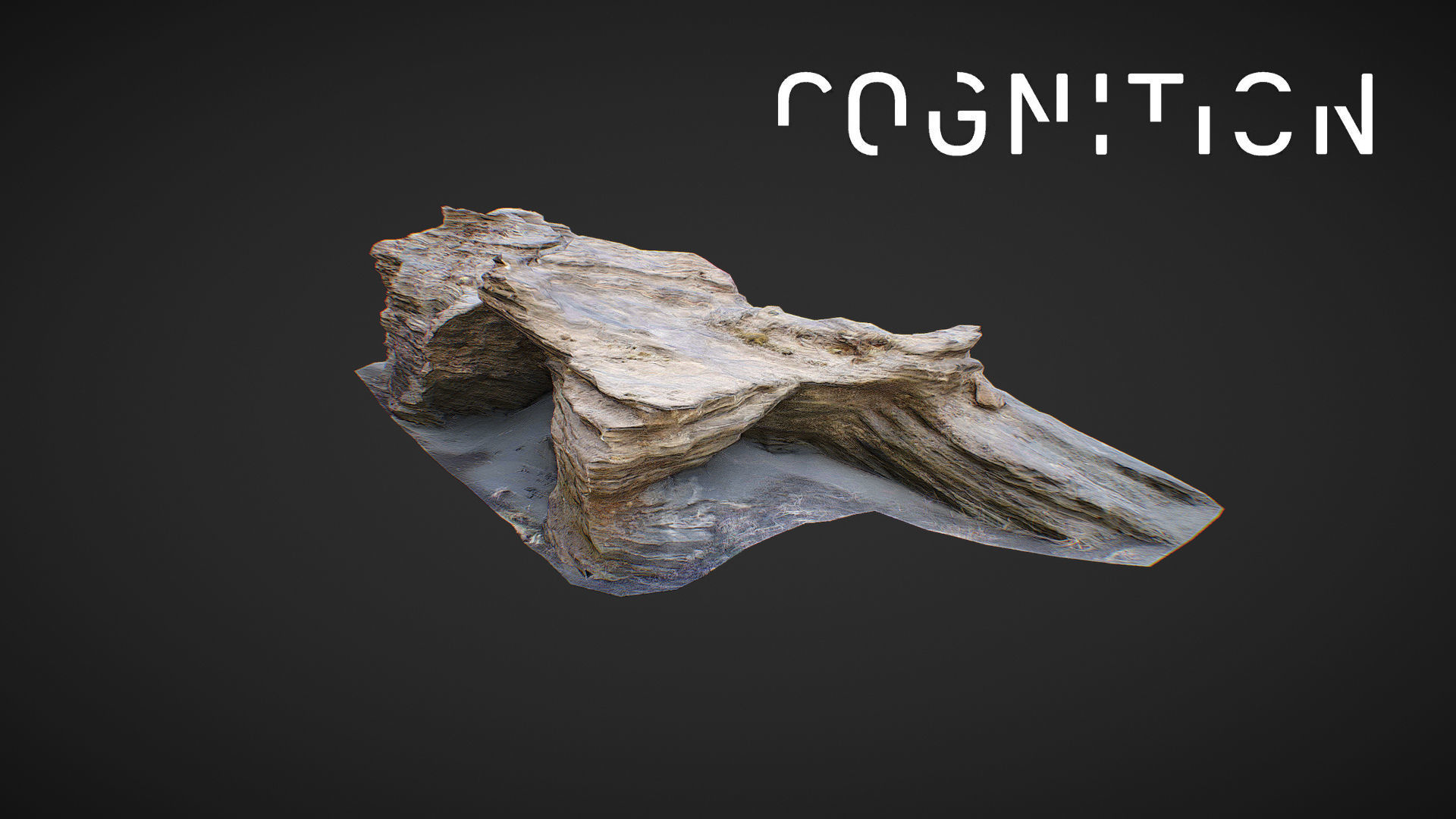 Iceland Tidal Rocks 01 Low-poly 3D model_6