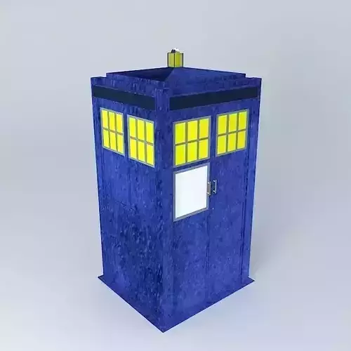 Classic Tom Baker TARDIS.