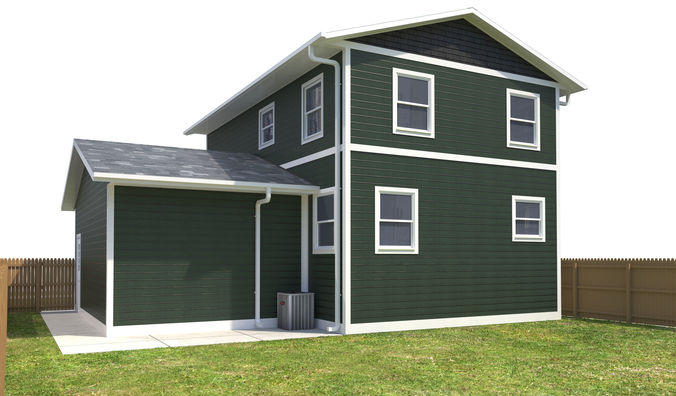 House-031 3D model 5
