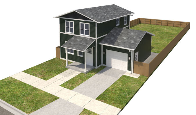 House-031 3D model 7