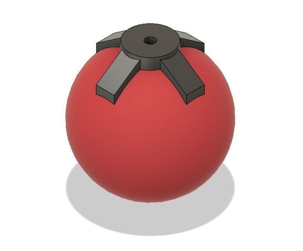 Hexplosives Expert Ziggs Bomb 3D print model