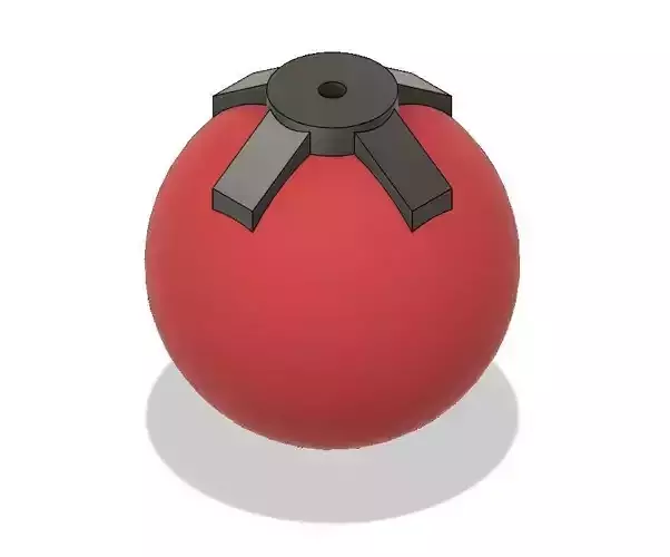 Hexplosives Expert Ziggs Bomb 3D print model