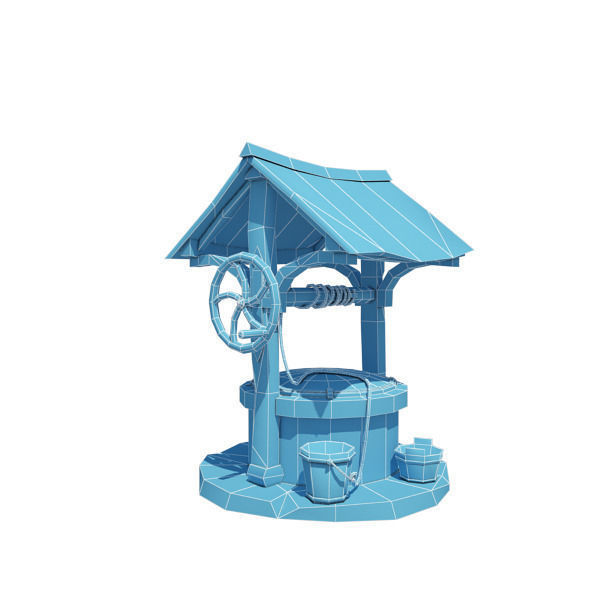 15 Medieval Buildings Model Pack Low-poly 3D model_22