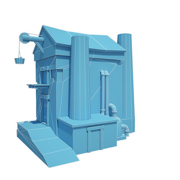 15 Medieval Buildings Model Pack Low-poly 3D model_26