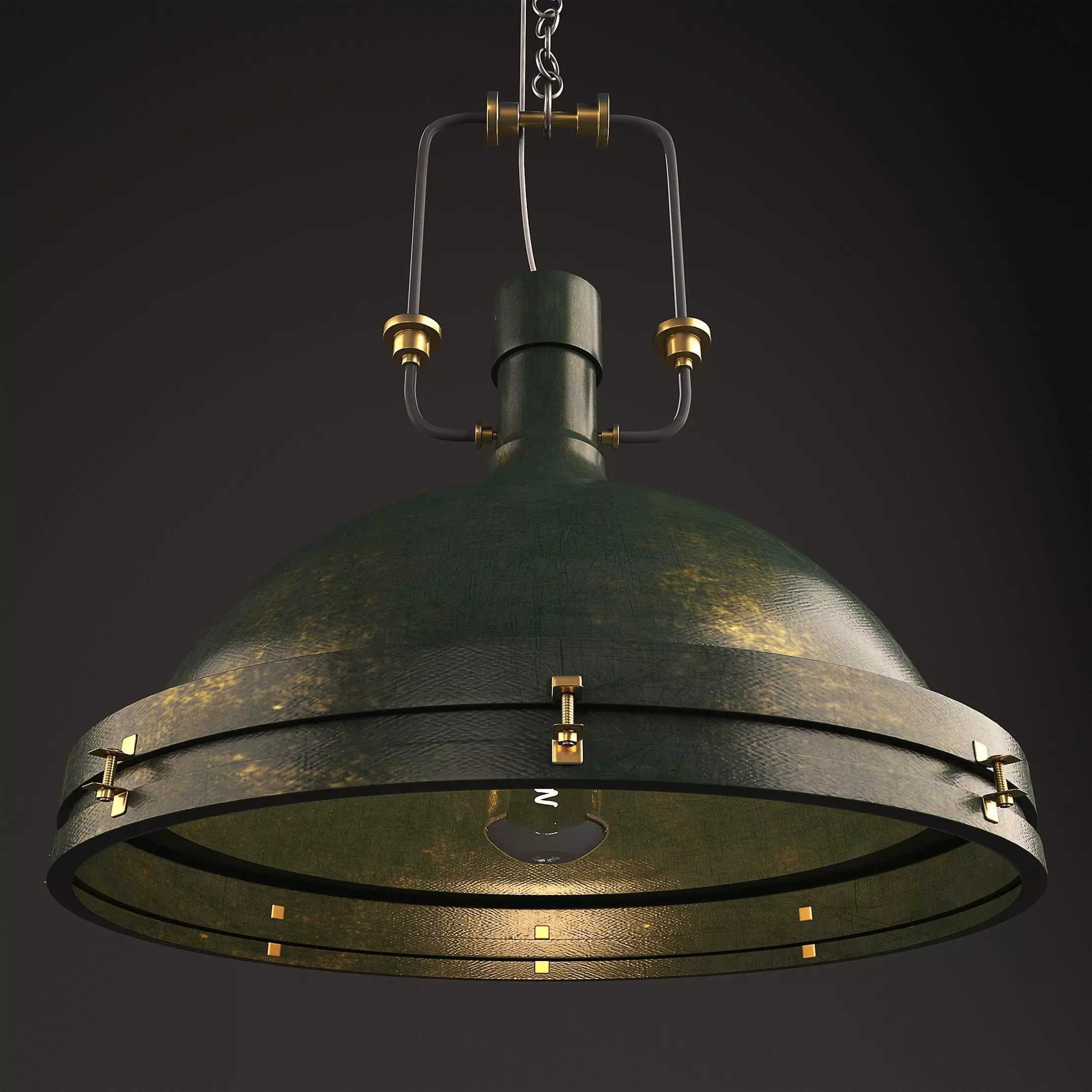 Ceiling lamp 3D model_0