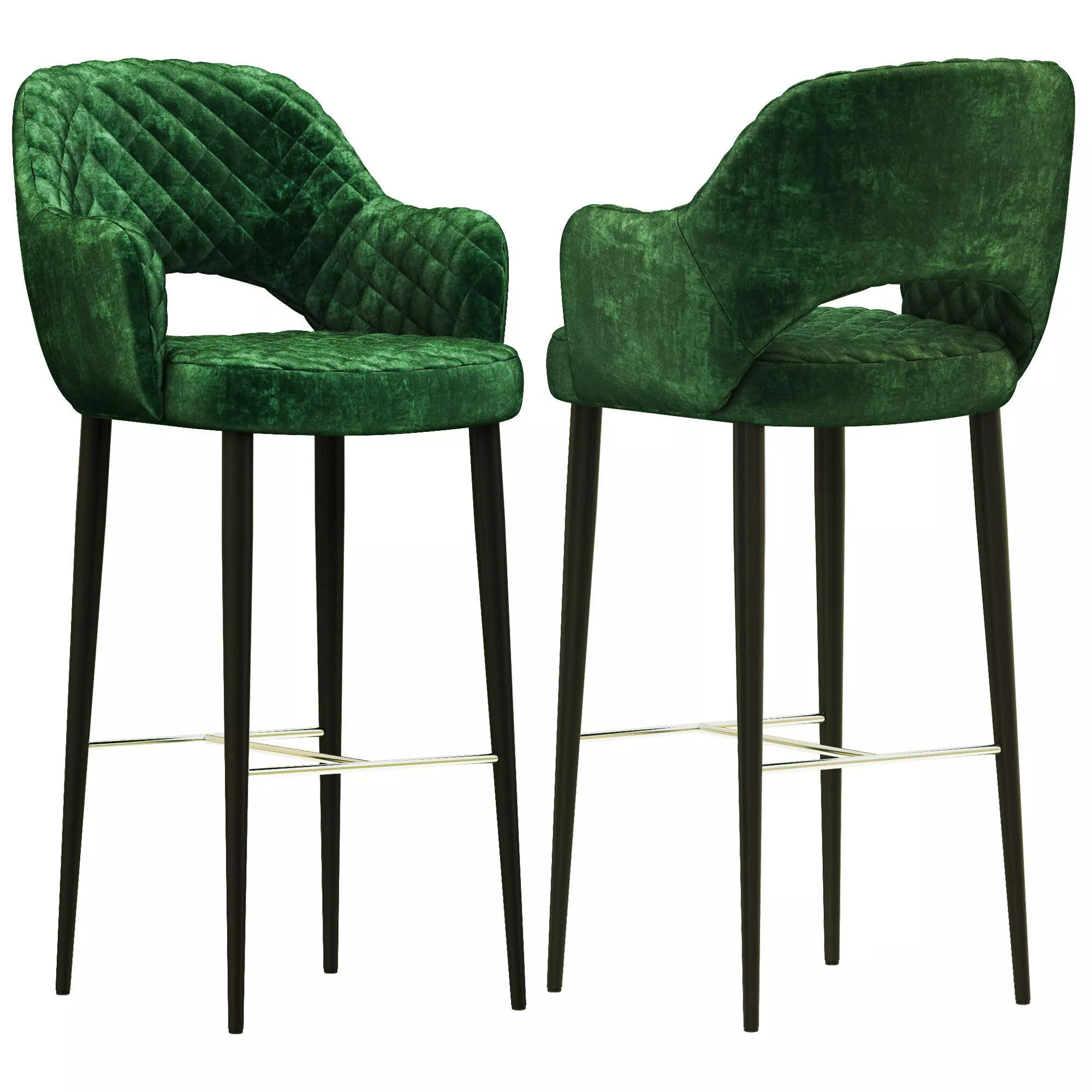 Deephouse Martin bar stool 3D model_0