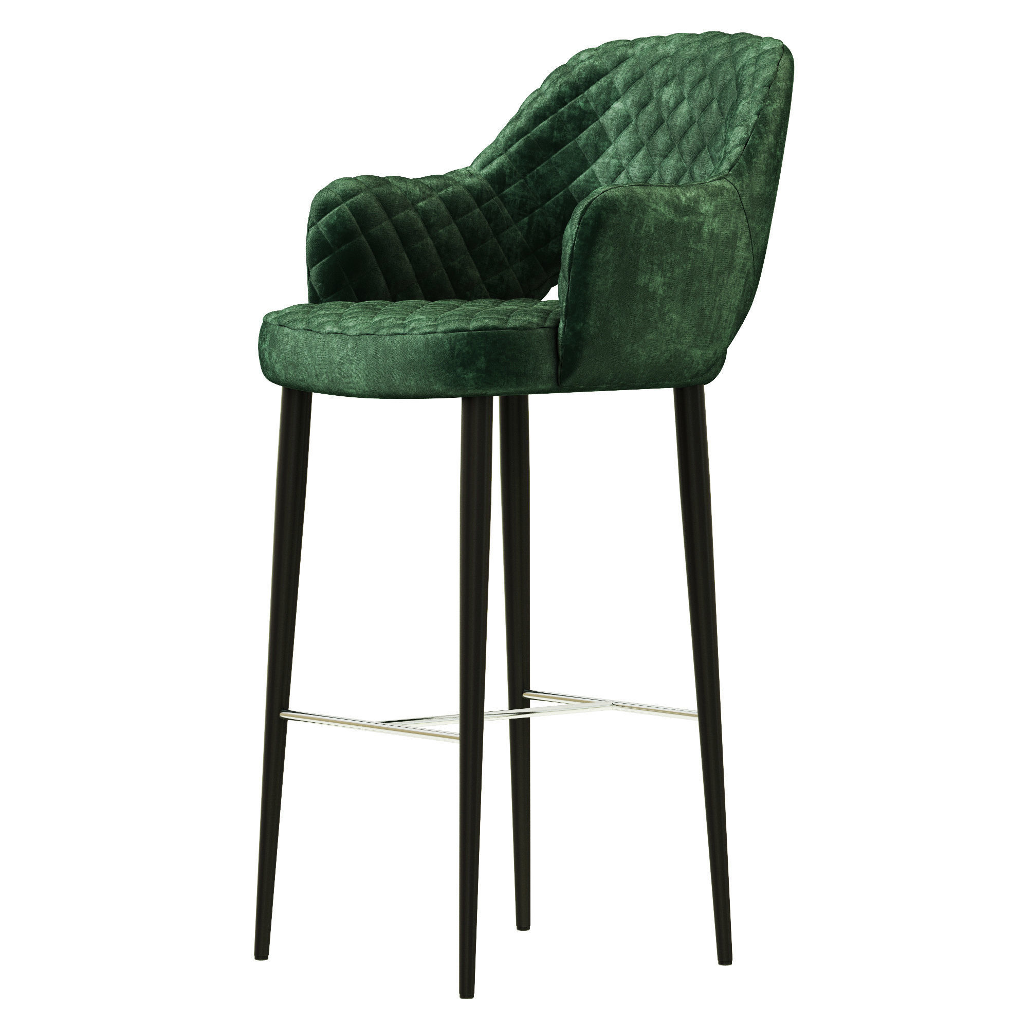 Deephouse Martin bar stool 3D model_3