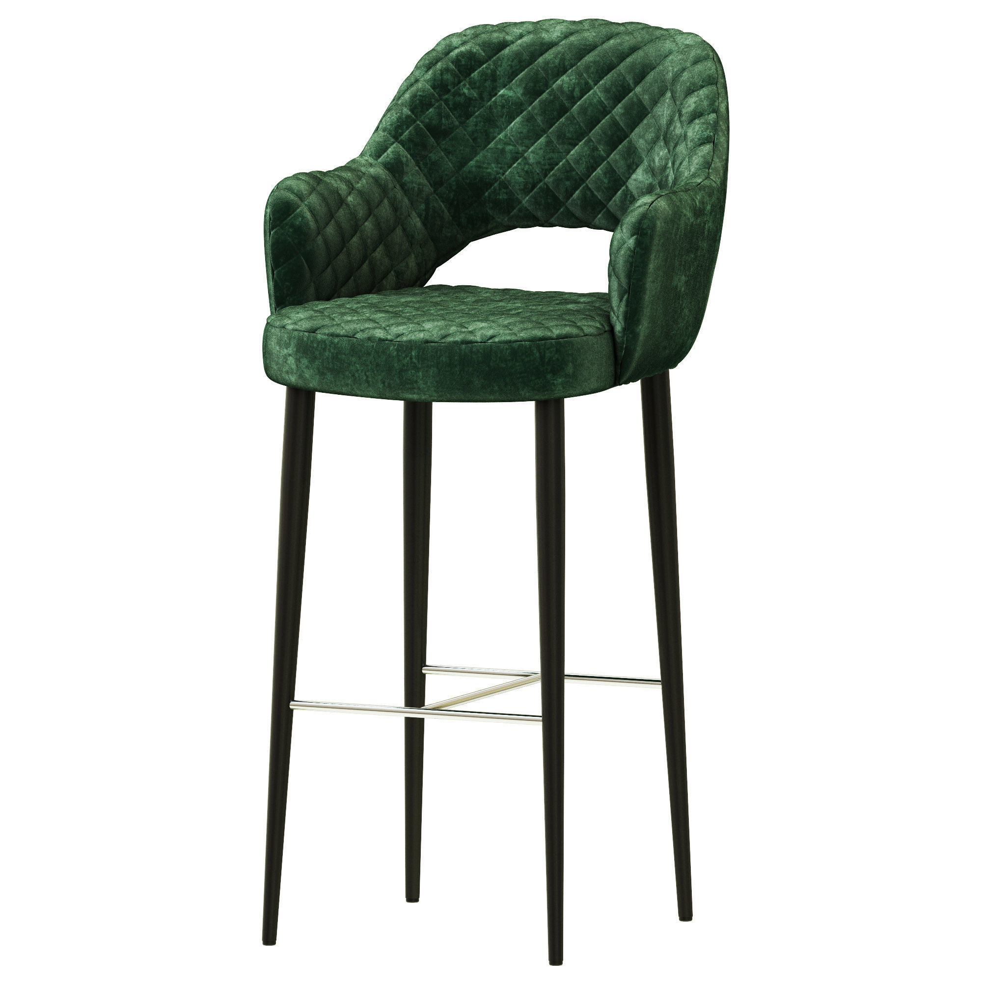 Deephouse Martin bar stool 3D model_1