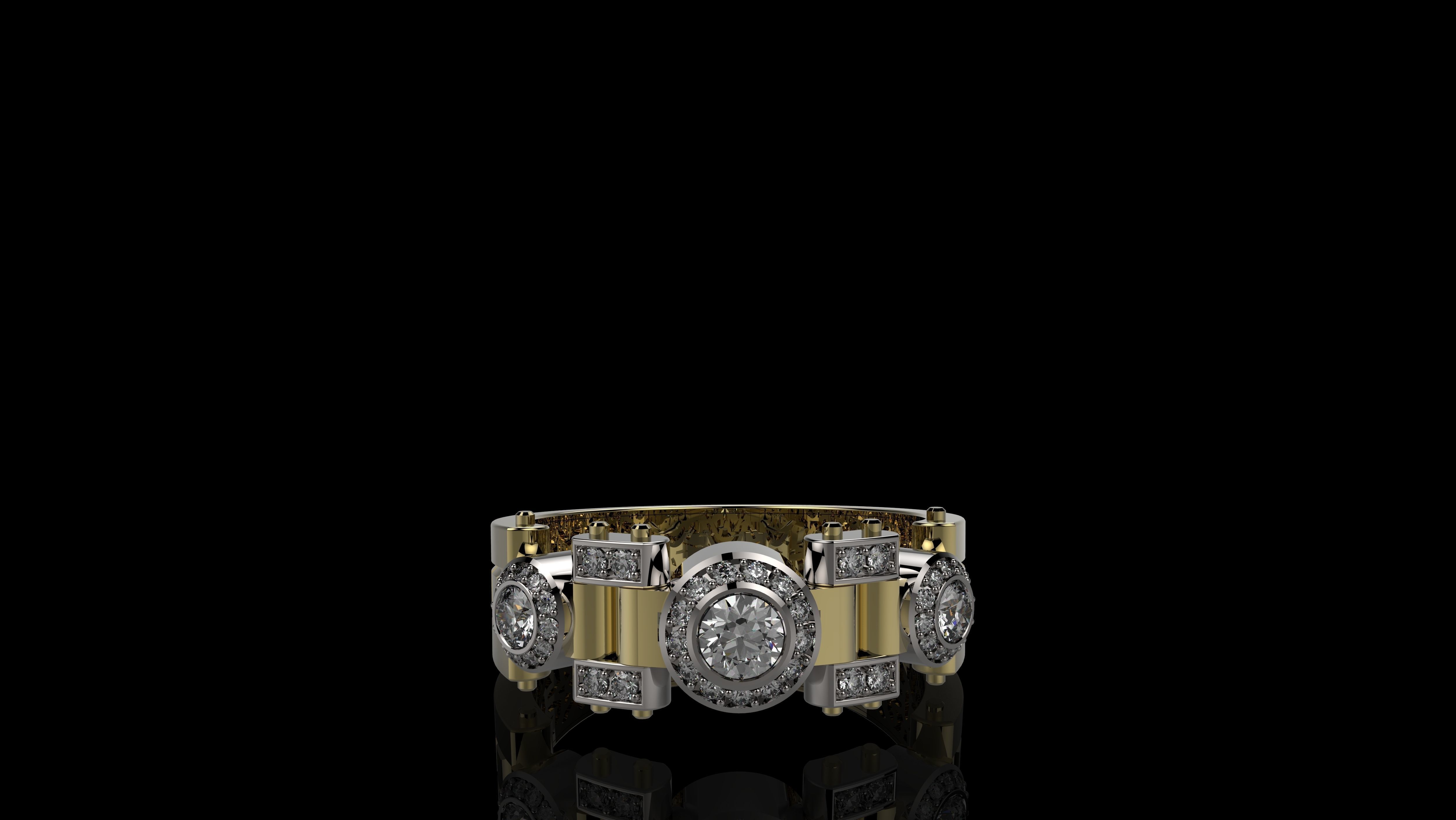 RINGS FOR MEN N5 3D print model_4