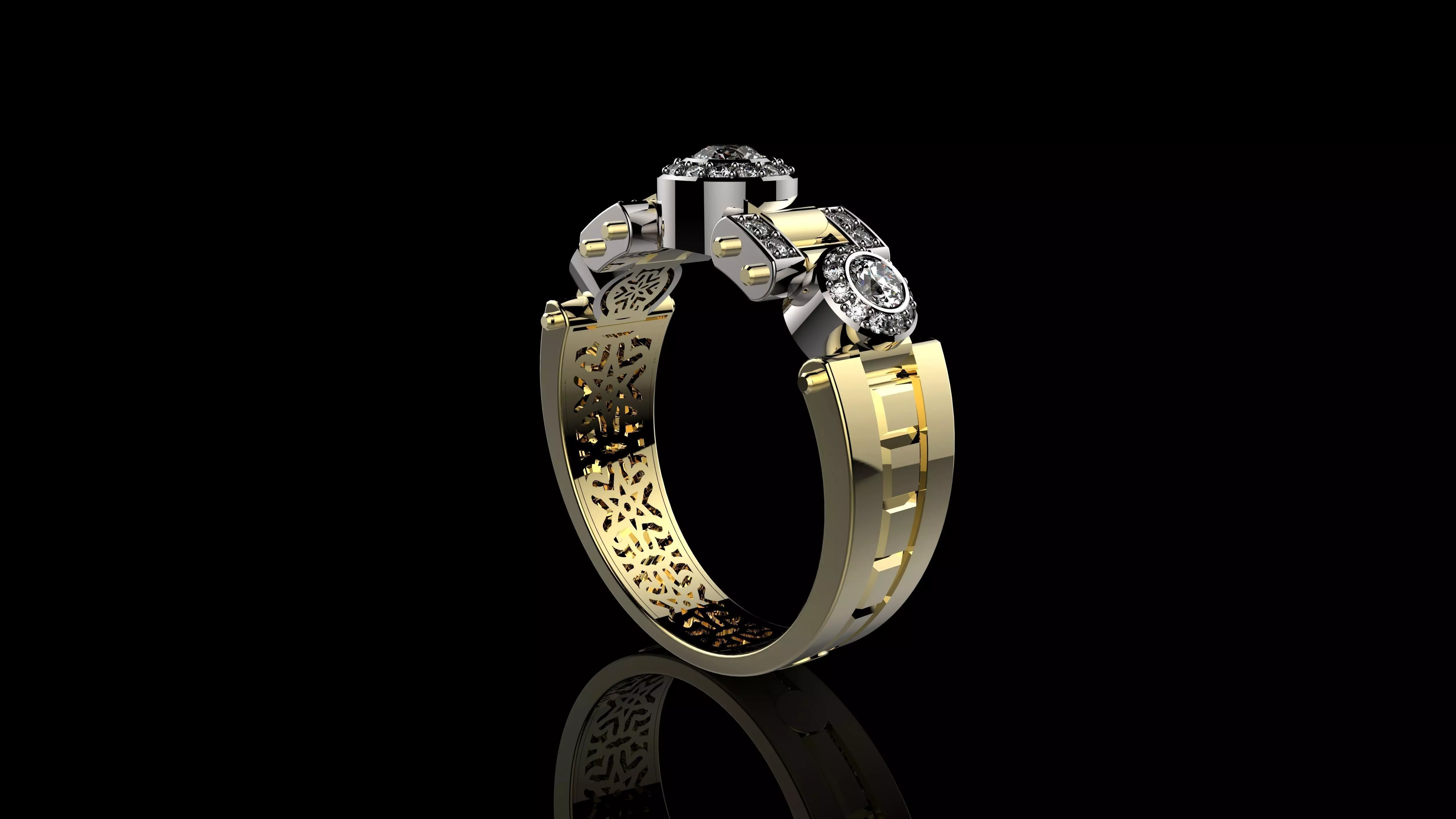 RINGS FOR MEN N5 3D print model_0