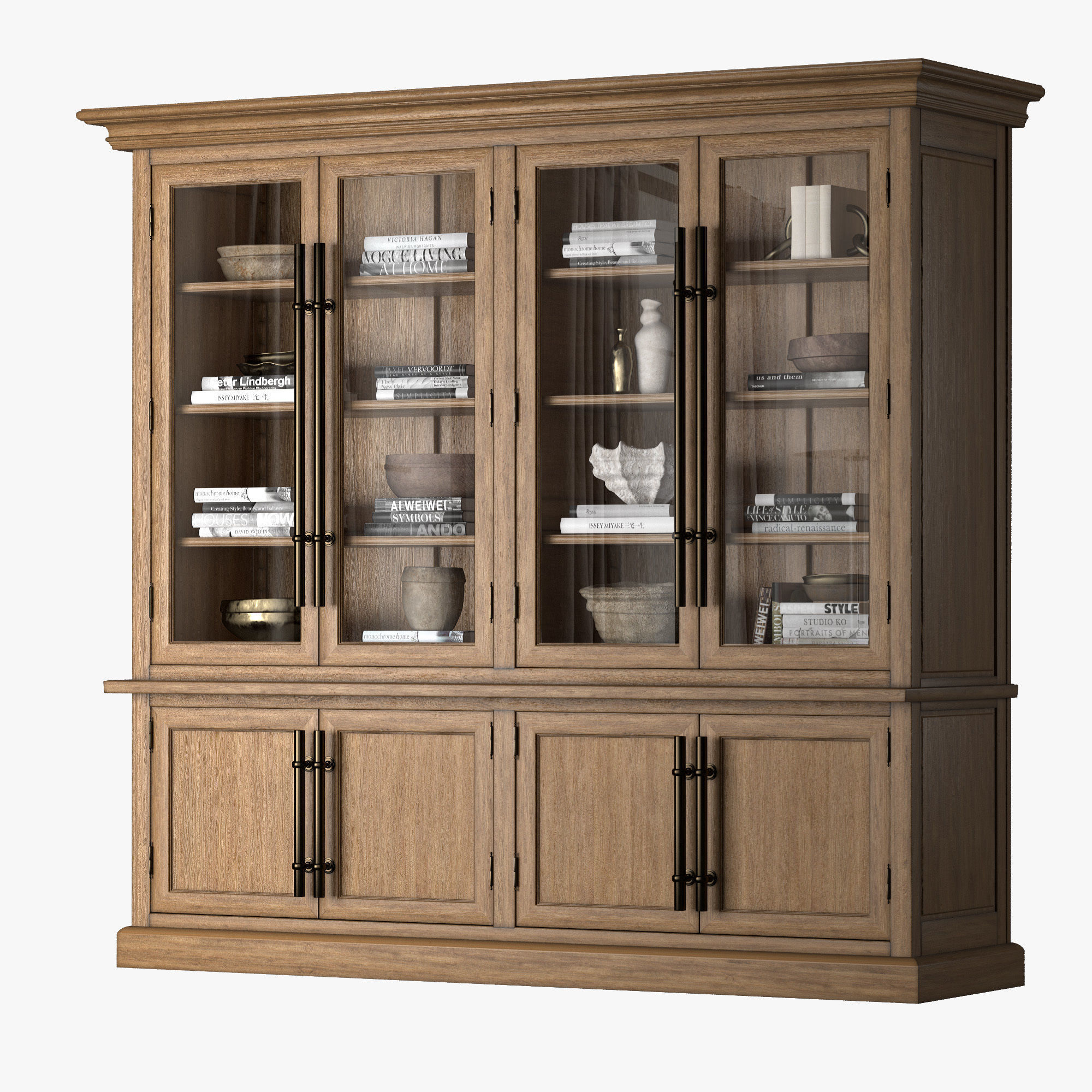 Double Sideboard 3D model_3