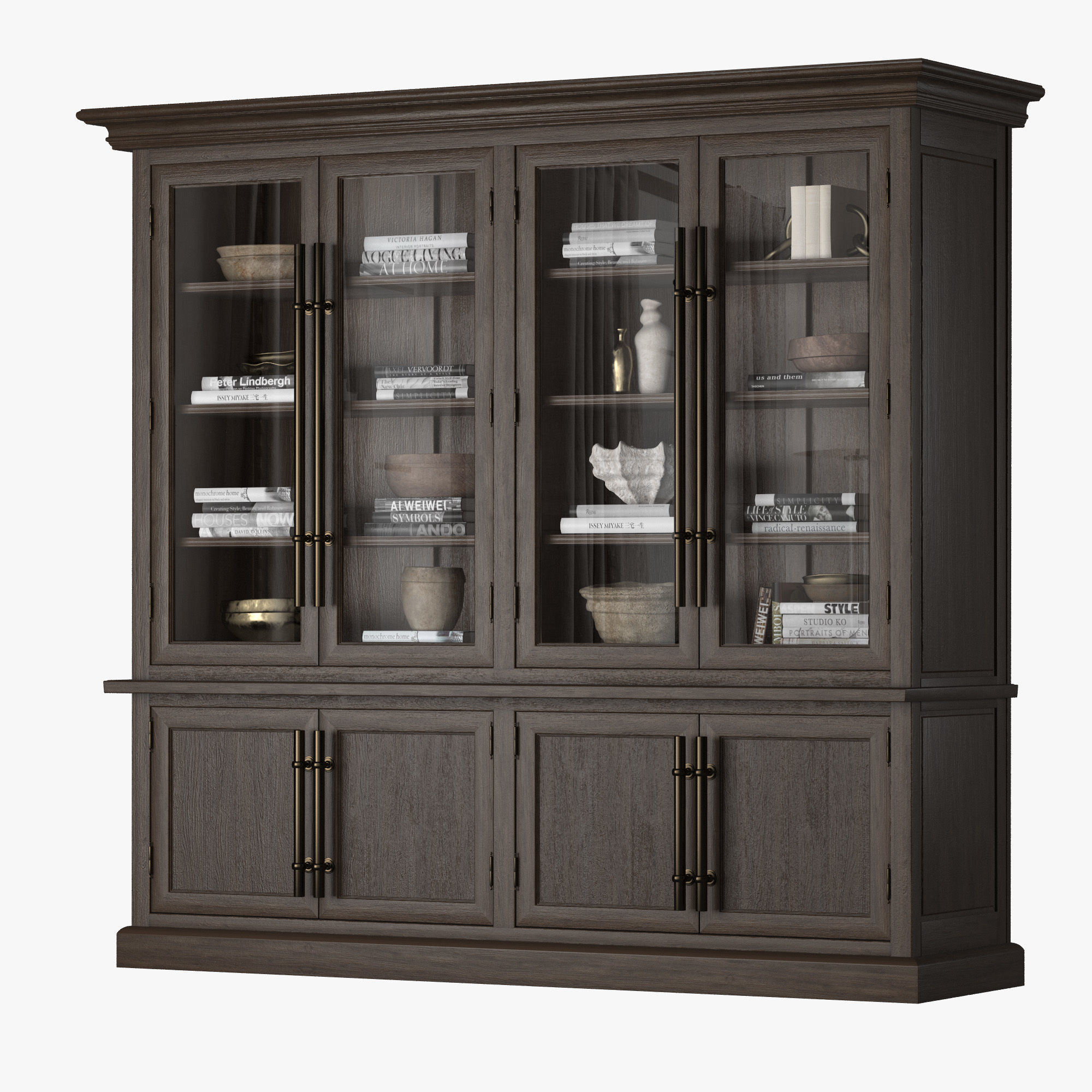Double Sideboard 3D model_5