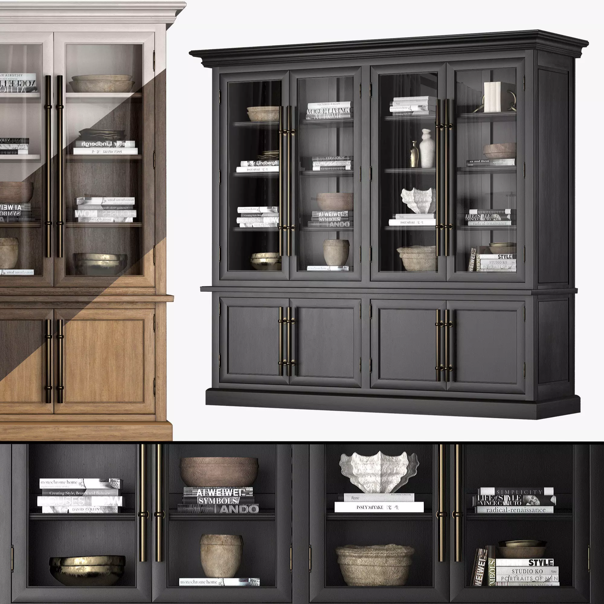 Double Sideboard 3D model_0