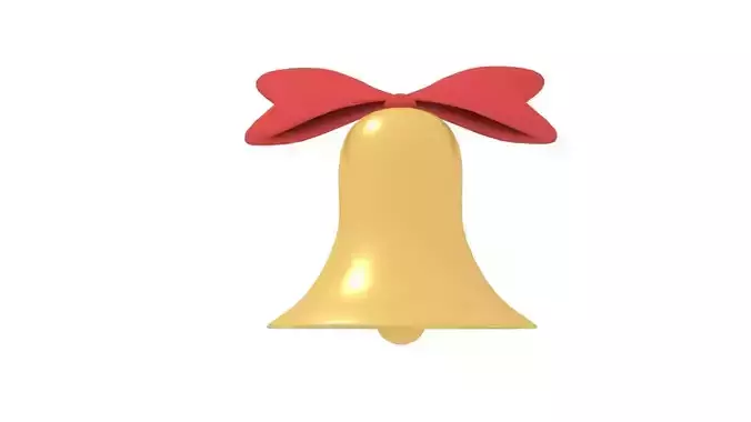 Christmas Bell 3D model
