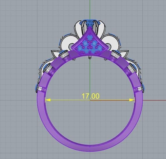 J RINGS N309 3D print model_14