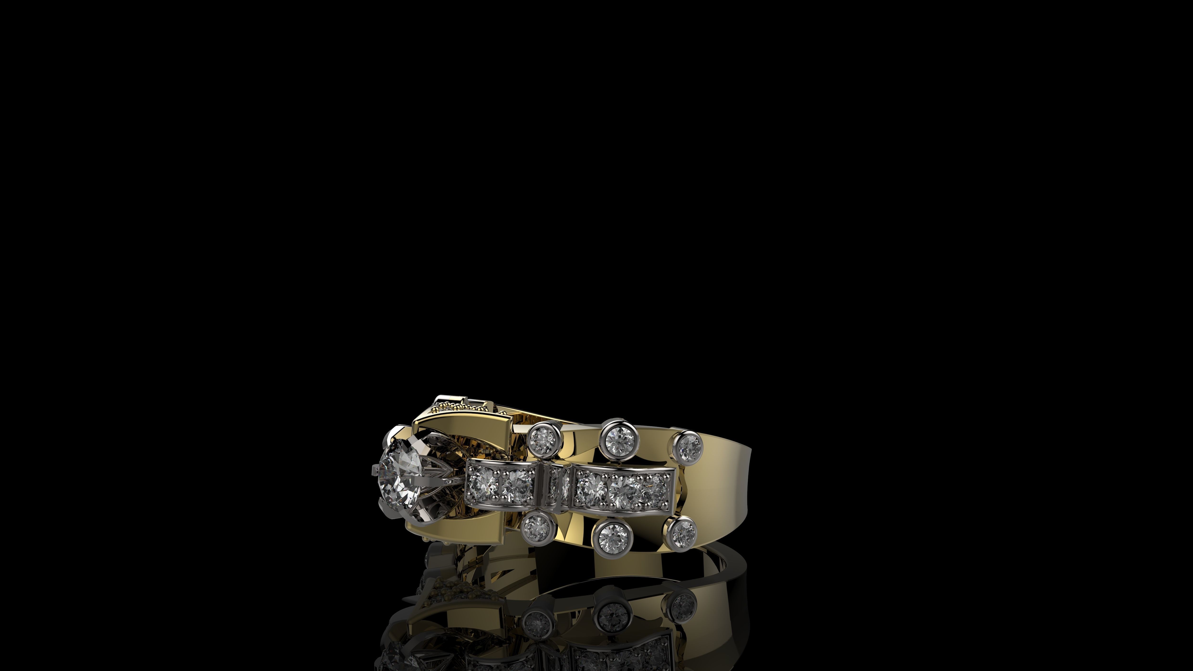 J RINGS N309 3D print model_5